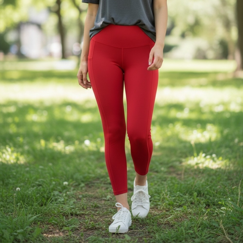 Lululemon base pace high rise 23 inches. Size 8